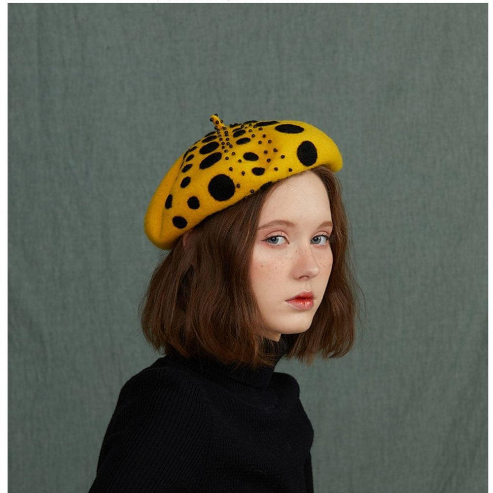 Designer Painter Hat | 100% Handmade Wool Felt